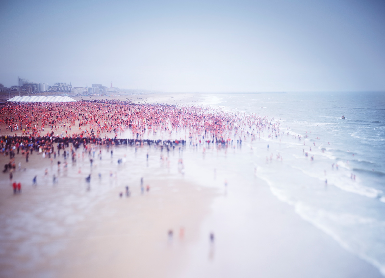 Nieuwjaarsduik Scheveningen